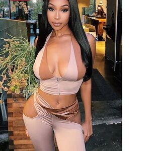 All I Want Cut Out Legging Set